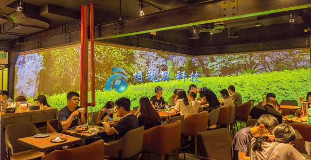 绿茶3D全息餐厅Playking，美图看过来-博视界科技