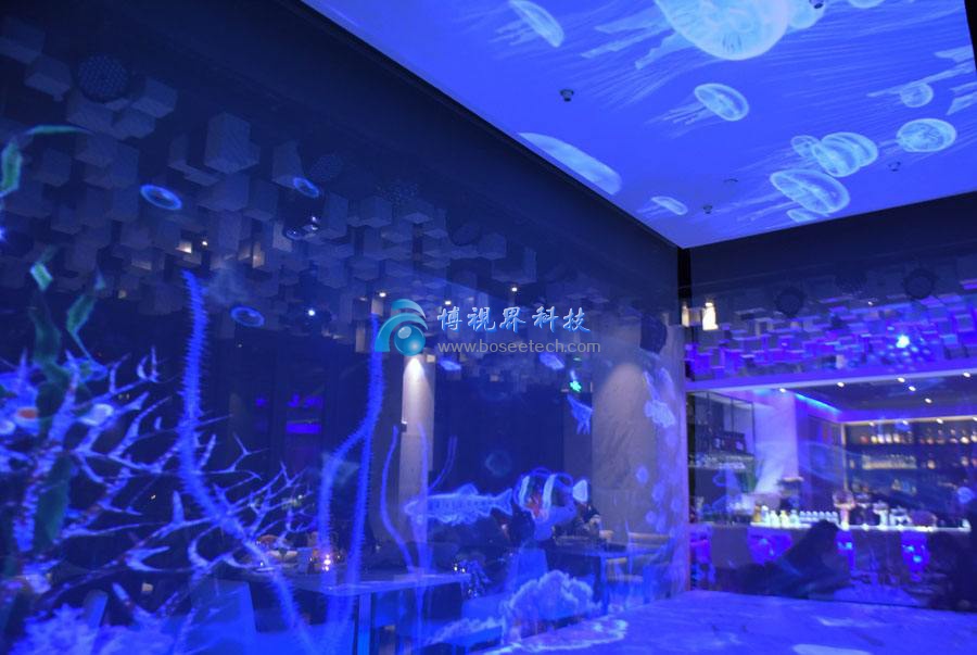 杭州宴西湖5D全息投影餐厅-博视界科技