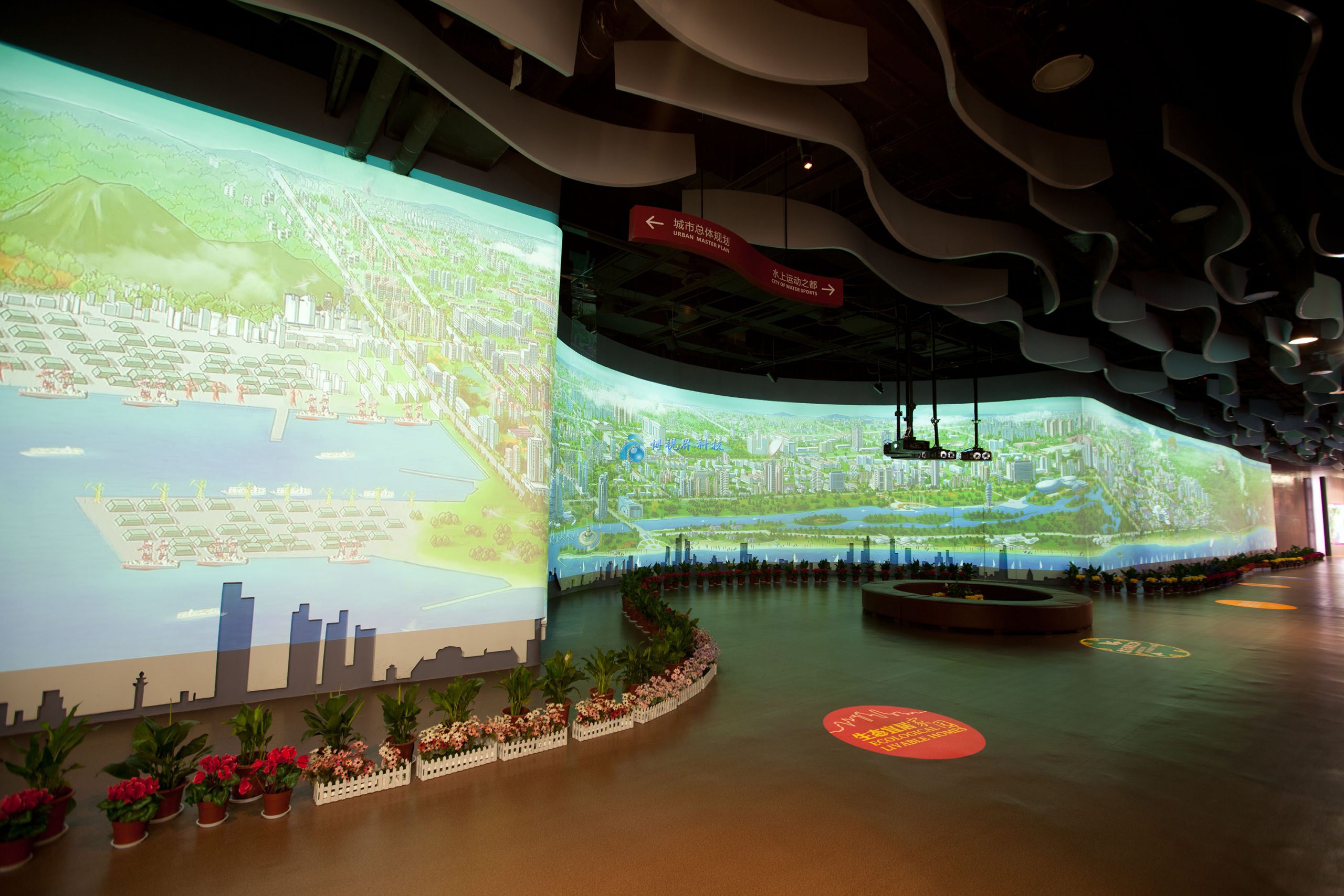 创意5D全息多媒体展厅设计案例欣赏-博视界科技