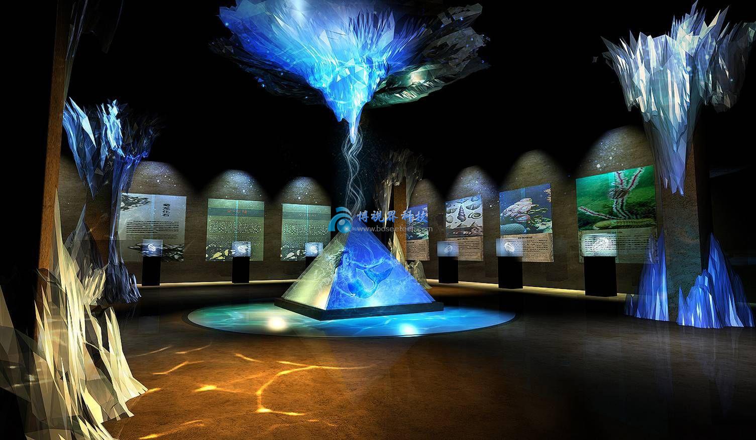 创意5D全息多媒体展厅设计案例欣赏-博视界科技